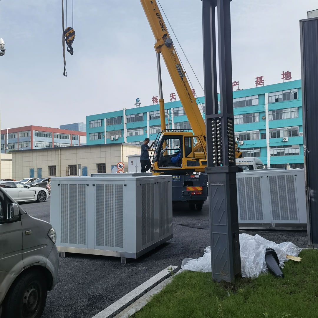 15kW渦輪離心冷風(fēng)機安裝案例